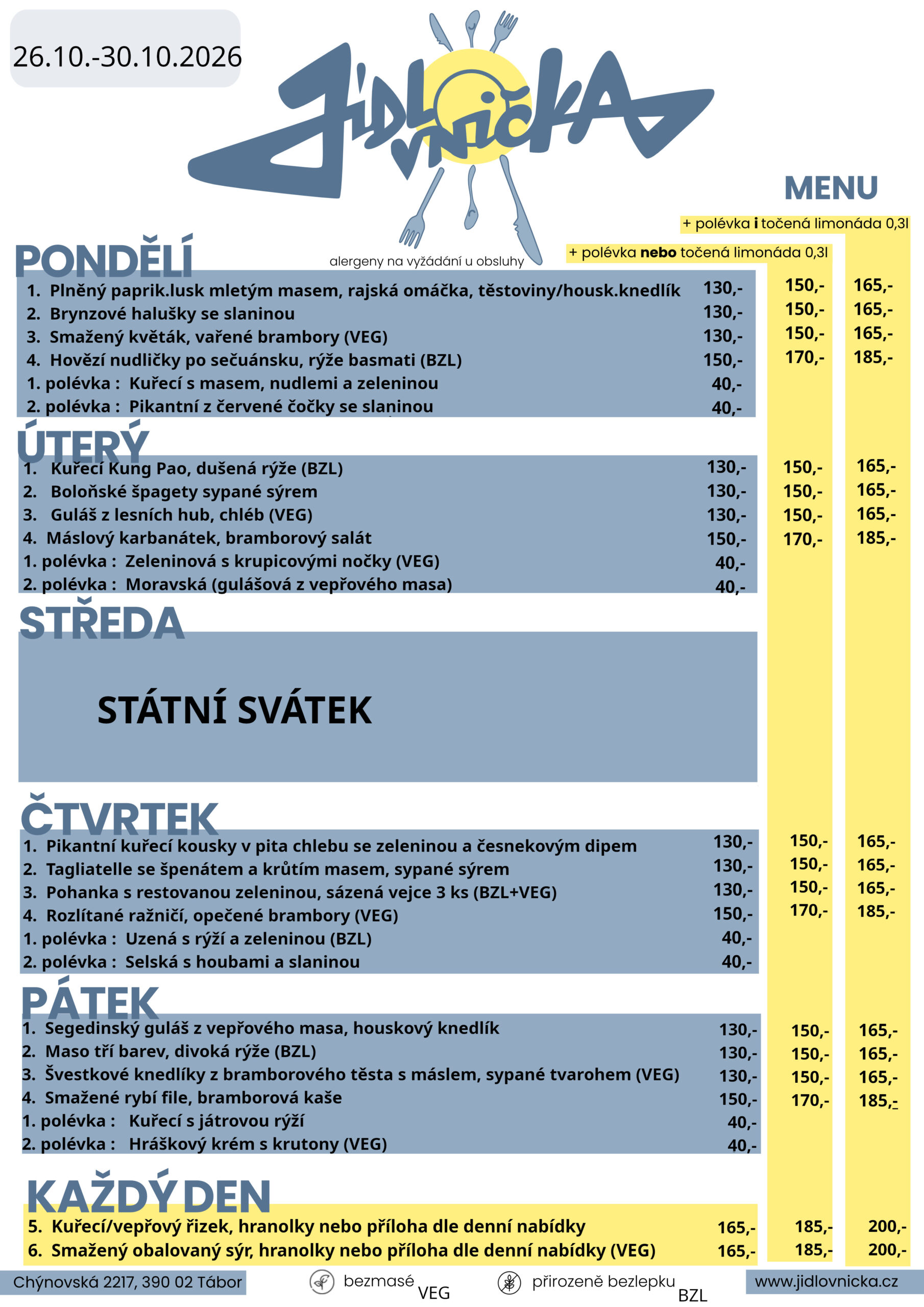26.10.-30.10.